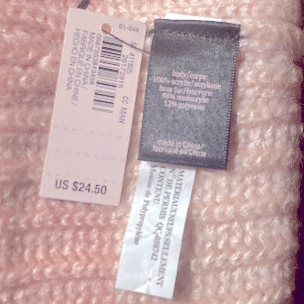 Final Markdown VS LE Ombré Stripe Hat Pink - Picture 7 of 9